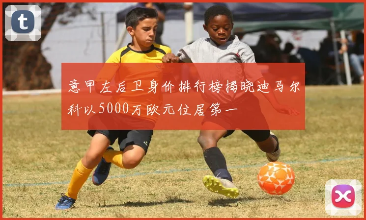 意甲左后卫身价排行榜揭晓迪马尔科以5000万欧元位居第一
